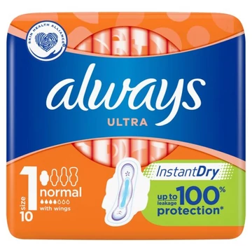 Always Ultra Normal Plus eü.betét 10db
