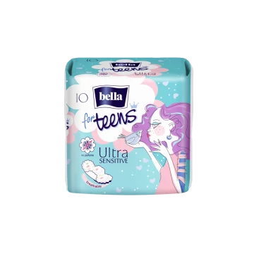 Bella for Teens eü.betét 10db-os Sensitive (kék)