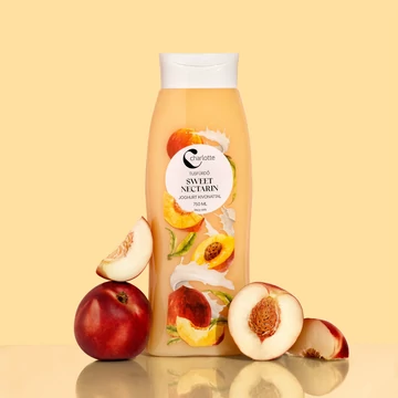 Charlotte tusfürdő 750ml Sweet Nektarin Joghurt kivonattal