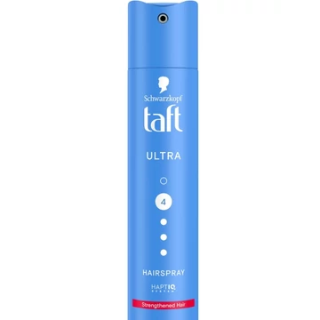 Taft hajlakk 250ml Ultra pure stark 4 (világos kék)