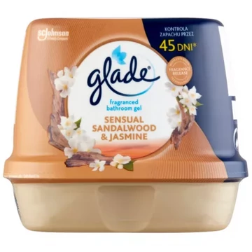 Glade fürdőszobai légfrissítő zselé 180gr Sensual Sandalwood&Jasmin