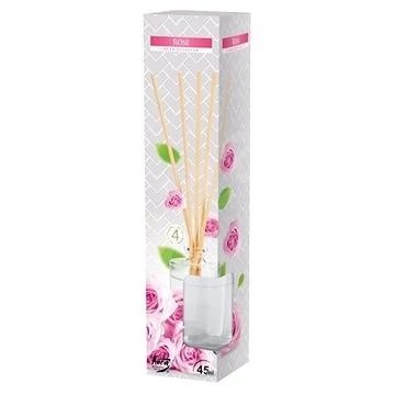 Aura pálcikás aroma diffúzor 45ml Rózsa