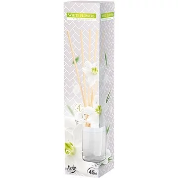 Aura pálcikás aroma diffúzor 45ml White Flowers