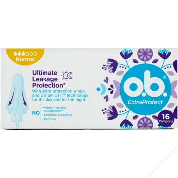 Ob Extra Protect tampon 16db-os Normal
