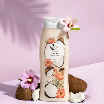 Charlotte tusfürdő 750ml Coco paradise