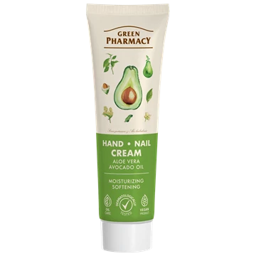 Green Pharmacy kézkrém 100ml Aloe vera és avokádó olaj kivonattal 