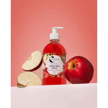 Charlotte foly.szappan pumpás 500ml Adorable Apple Gránátalma kivonattal 