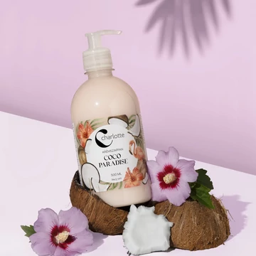 Charlotte foly.szappan pumpás 500ml Coco Paradise