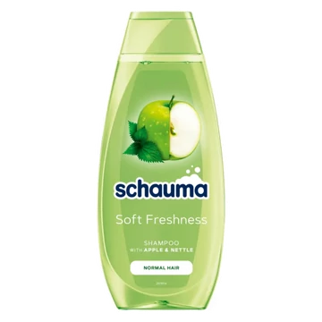 Schauma sampon 400ml Soft Freshness zöld almával,csalánnal