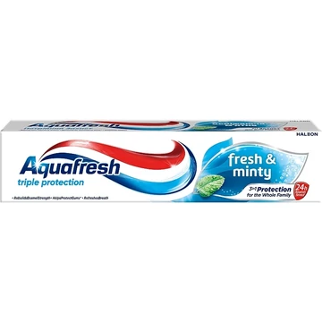 Aquafresh fogkrém 75ml Fresh&minty