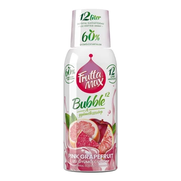 Frutta Max Bubble12 gyümölcsszörp 500ml Pink Grapefruit +DRS