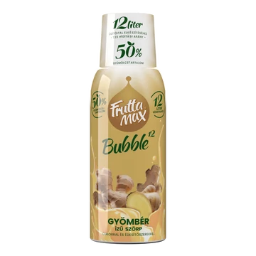 Frutta Max Bubble12 gyümölcsszörp 500ml Gyömbér +DRS