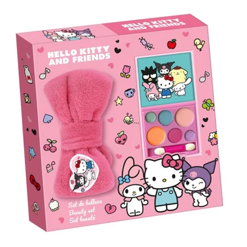 Hello Kitty ajándékcsomag (1db hajpánt, 1db sminkpaletta)