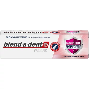 Blend-a-dent Plus Prémium műfogsorrögzítő krém 40gr Speiser-Geschmacksneutral