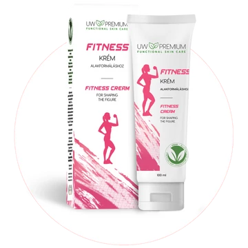 U&amp;W Prémium Fitness krém 100ml tubusos