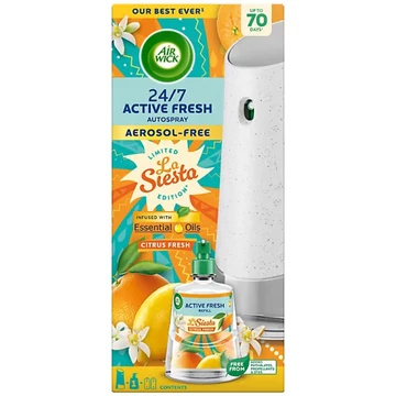 Airwick autómata légfrissítő készülék+ut. 228ml La Siesta-Citrus Fresh