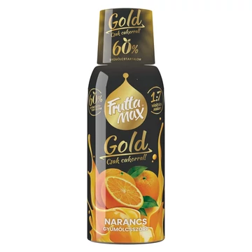 Frutta Max Gold gyümölcsszörp 500ml Narancs+DRS