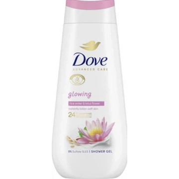Dove tusfürdő 225ml Glowing Rice water&lotus flower 