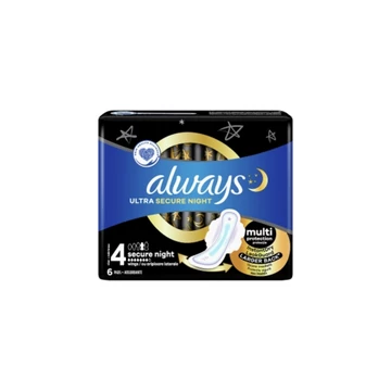 Always Ultra Secure Night eü.betét 6db