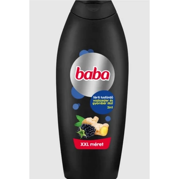 Baba MEN tusfürdő 750ml Vadszeder és Gyömbér