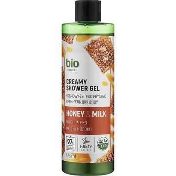 Bio Naturell krémtusfürdő 473ml Méz&Tej
