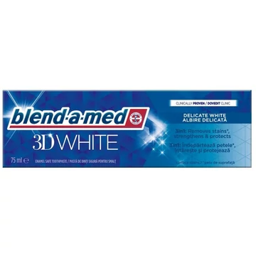 Blend-a-med fogkrém 75ml 3D Delicate White