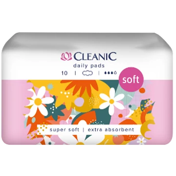 Cleanic Soft eü. betét 10db-os Nappali