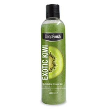 Deep Fresh tusfürdő 400ml Exfoliating-Exotic Kiwi