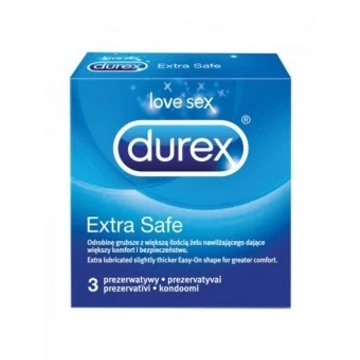 Durex óvszer 3db-os Extra Safe