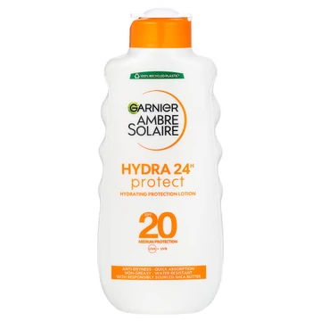 Garnier Ambre Solaire Klasszikus naptej 200ml 20faktor
