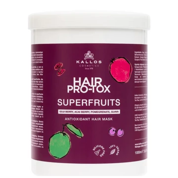 Kallos hajpakolás 1l Hair Pro-Tox SuperFruits