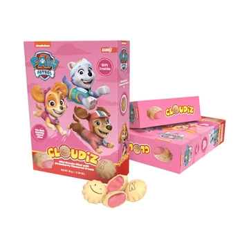 Mancs őrjárat Cloudiz mini keksz 30g eperkrémmel töltve 