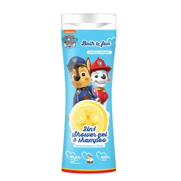 Mancs őrjárat tusfürdő és sampon 2in1 300ml Banán