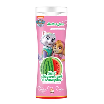 Mancs őrjárat tusfürdő és sampon 2in1 300ml Görögdinnye