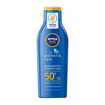 Nivea naptej 200ml 50+faktor Kids Hidratáló gyermek naptej
