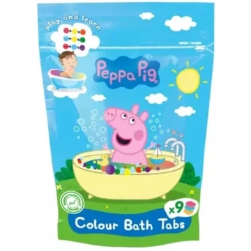 Peppa Malac vízszinező tabletta 9db*16gr 