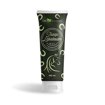 U&amp;W lóbalzsam gél 250ml iszap kivonattal+4gyógynövénnyel tubusos