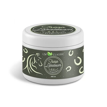 U&amp;W lóbalzsam gél 500ml iszap kivonattal+4gyógynövénnyel