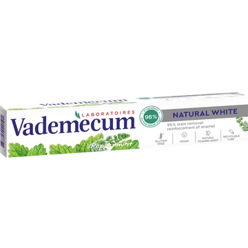 Vademecum fogkrém 75ml Natural White