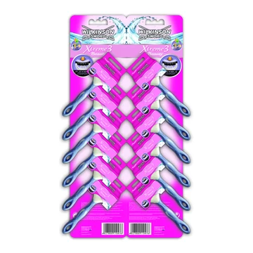 Wilkinson EXTREME3 Beauty női kartella 1db-os #Csak kartellára