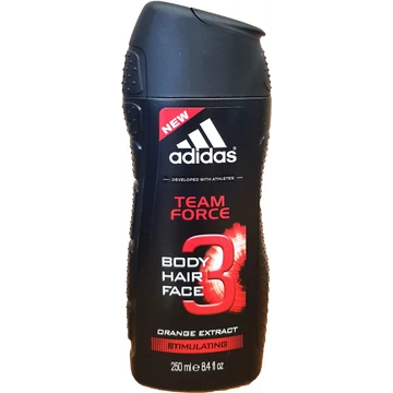 Adidas MEN tusfürdő 250ml Teamforce Stimulating