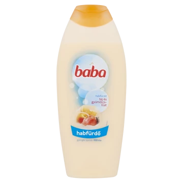 Baba habfürdő 750ml Tej és gyümölcsillat
