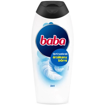 Baba MEN tusfürdő 400ml Érzékeny bőrre