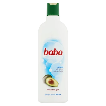 Baba sampon 400ml Sérült és Száraz hajra Avokádóolajjal 