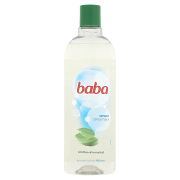 Baba sampon 400ml Zsíros hajra zöldtea kivonattal