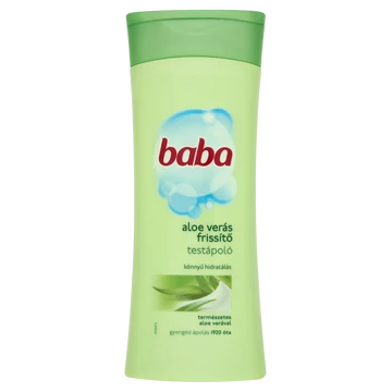 Baba testápoló 400ml Aloe Verás frissítő