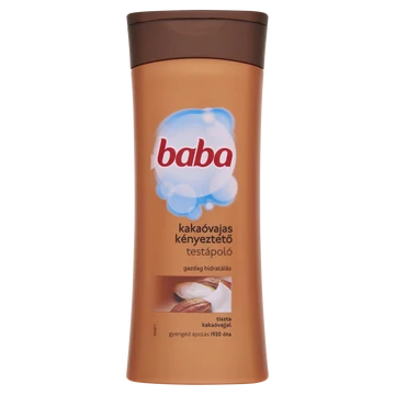 Baba testápoló 400ml Kakaóvajas kényeztető 