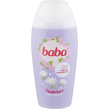 Baba tusfürdő 400ml Bodza és Rózsavíz 