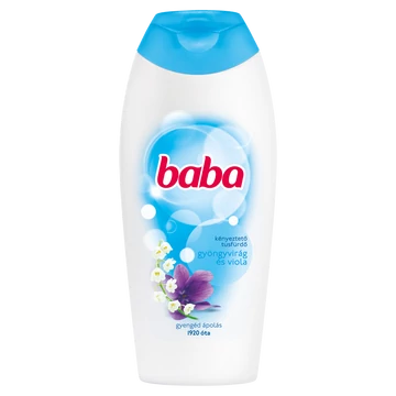 Baba tusfürdő 400ml Gyöngyvirág és Viola