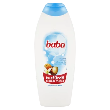 Baba tusfürdő 750ml Shea vaj és narancsvirág